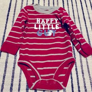 Carter’s Little Happy Guy Onesie 9m